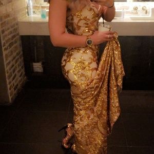 Windsor Gold Gown